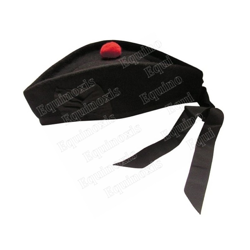 Masonic hat – Black glengarry – Size 56