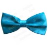 Microfiber bow-tie – Turquoise blue
