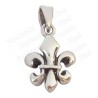 Pendentif en argent sterling 925e – Fleur de Lys