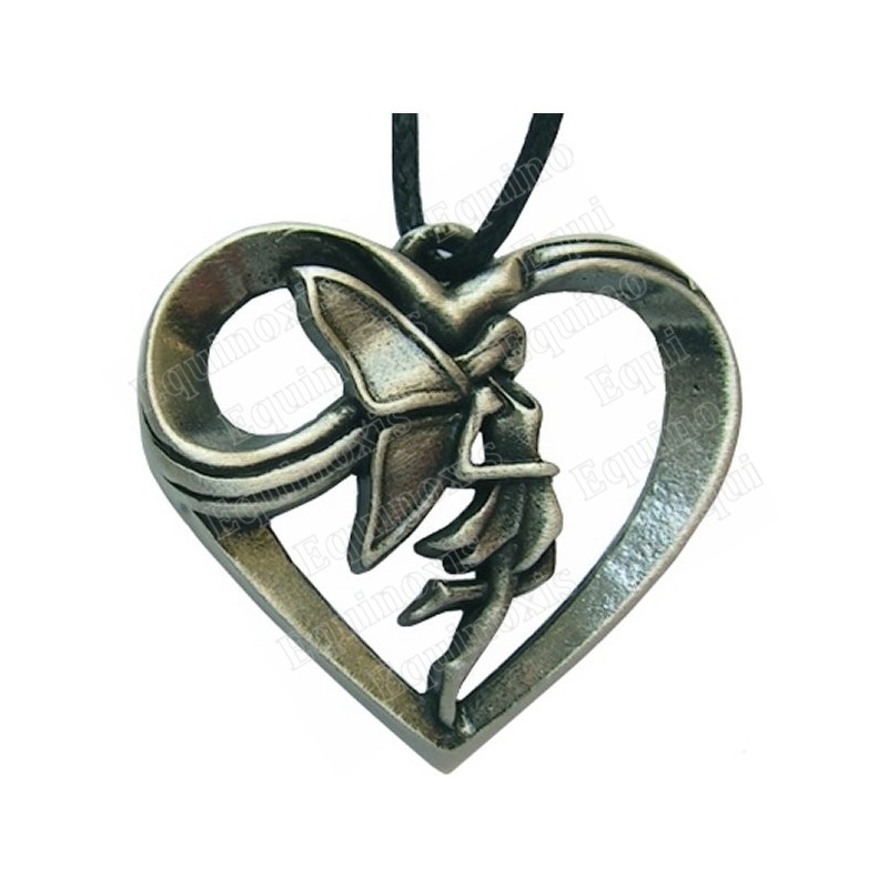 Fairy pendant – Fairy in heart