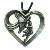 Fairy pendant – Fairy in heart