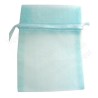 Organza pouch – Sky blue