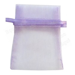 Organza pouch – Purple