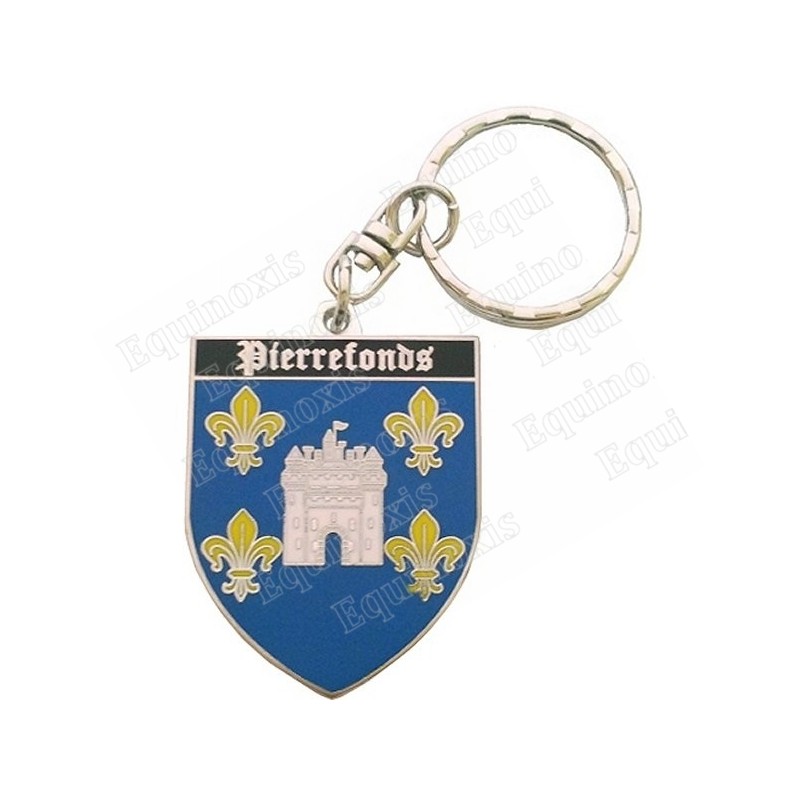 Regional keyring – Pierrefonds coat-of-arms