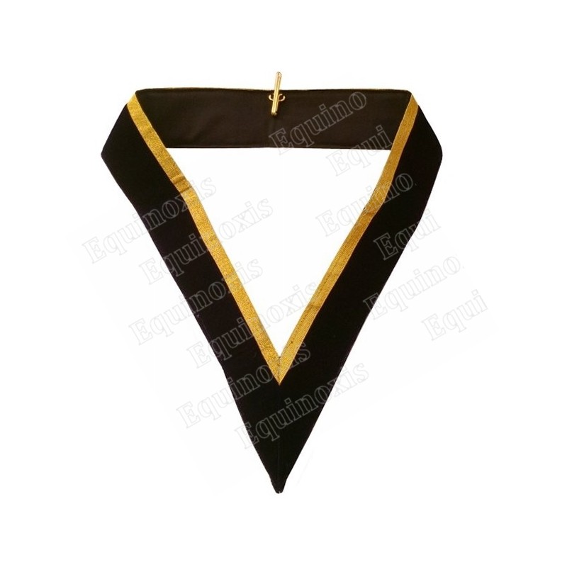 Velvet Masonic collar – GCCAF – Cryptic Council – Officer