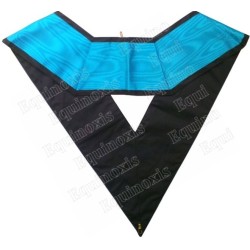 Masonic Officer's collar – AASR – 4th degree – Senior Warden – Machine embroidery