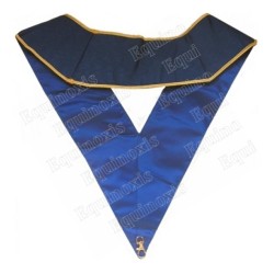 Masonic collar – AASR – Thrice Powerful Master – Machine embroidery