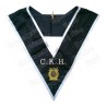 Masonic Officer's collar – ASSR – 30th degree – CKH – Grand Organiste – Machine-embroidered
