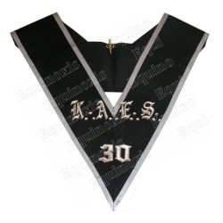 Masonic collar – Scottish Rite (AASR) – 30th degree – KAES