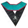 Masonic Officer's collar – AASR – Organist – Machine embroidery