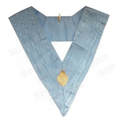 Masonic collar – RSR – Elemosynary – Machine embroidery