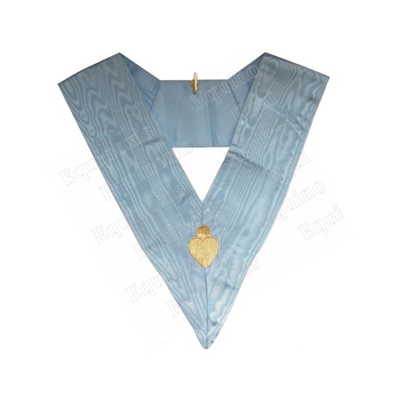 Masonic Officer's collar – RSR – Elemosynary – Machine embroidery