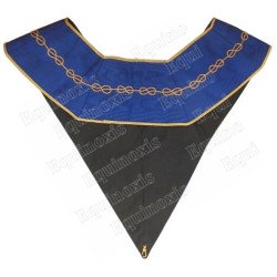Masonic Officer's collar – Operative Rite of Solomon – Worshipful Master – Hand-embroidered