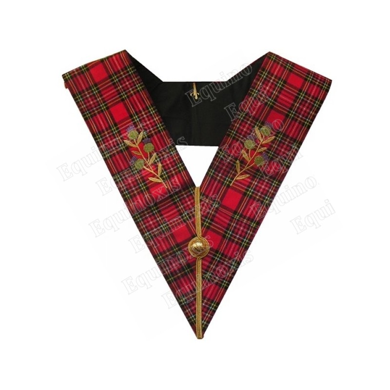 Masonic Officer's collar – Rite Standard d'Ecosse – Officer