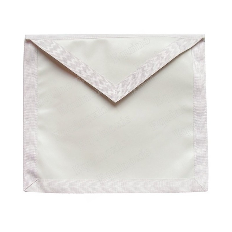 Vinyl Masonic apron – Entered Apprentice / Fellow – 37 cm x 40 cm