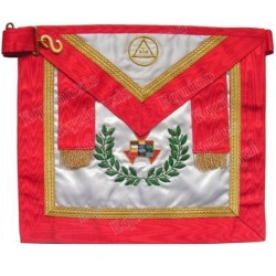 Satin Masonic apron – Royal Ark – Past High Priest