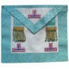 Leather Masonic apron – French Craft – Worshipful Master