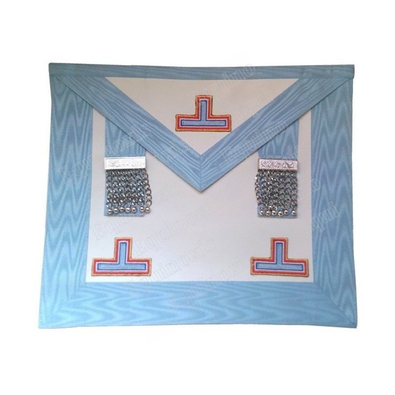 Fake-leather Masonic apron – Craft – GLNF – Worshipful Master