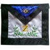 Satin Masonic apron – AASR – 4th degree – Acacia