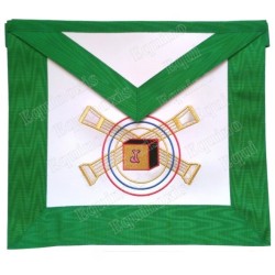 Leather Masonic apron – Scottish Rite (AASR) – 5th degree
