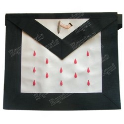 Fake leather Masonic apron – Scottish Rite (AASR) – 9th degree