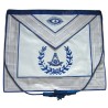 Leather Masonic apron – York Rite – Worshipful Master