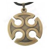 Medieval pendant – Fanjeaux cross – Antique bronze