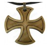 Templar pendant – Templar cross – Antique bronze