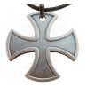 Templar pendant – Templar cross – Antique silver