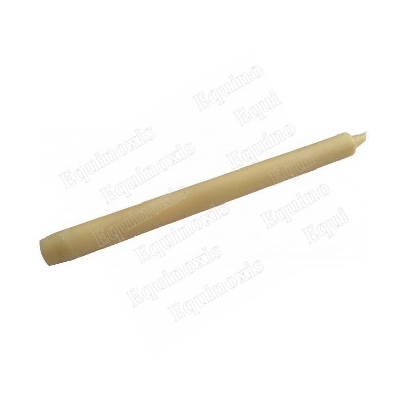 Pack of 10 beeswax candles – 25 cm