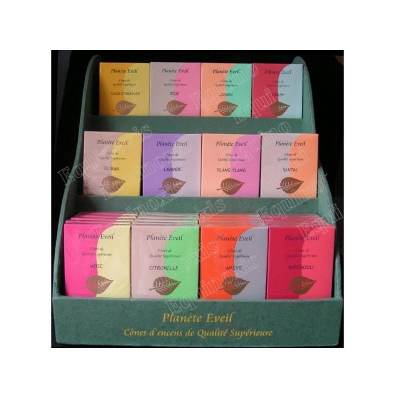 Planète–Eveil incense cones – Musk