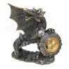 Pewter dragon figurine – Dragon clock