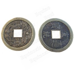 Feng-Shui Chinese coins – 38 mm – Lot de 10