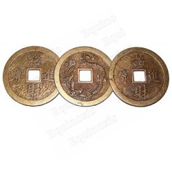 Feng-Shui Chinese coins – 45 mm – Lot de 10