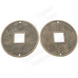 Feng-Shui Chinese coins – 65 mm Chinese coins – Batch of 20