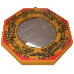 Feng-Shui bagua mirror – Miroir bois convexe – 185 mm