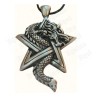 Dragon pendant – Dragon in a pentagramme