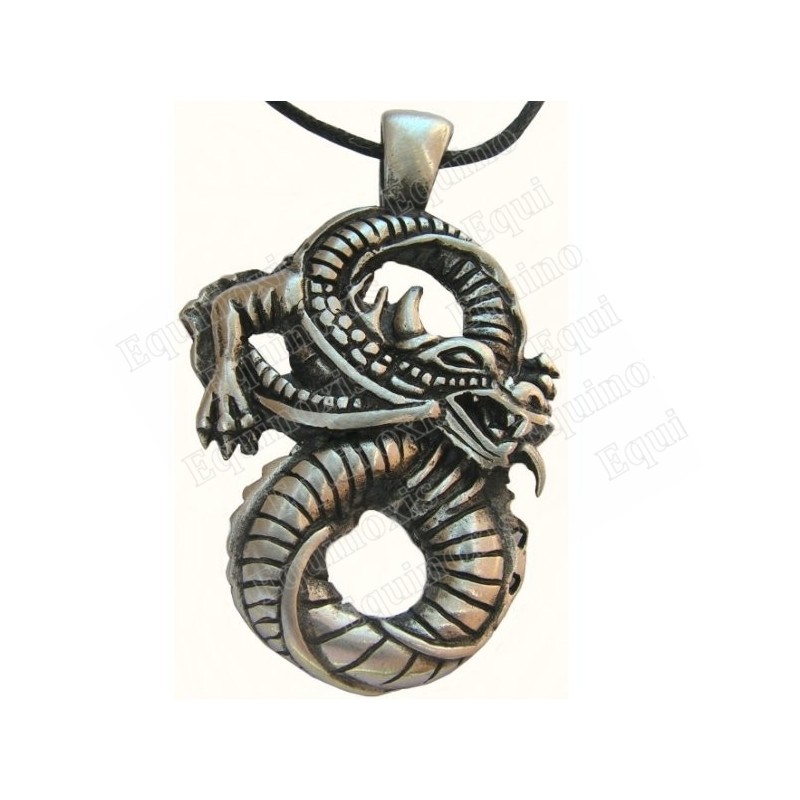 Dragon pendant – Dragon rolled-up into the infinite sign