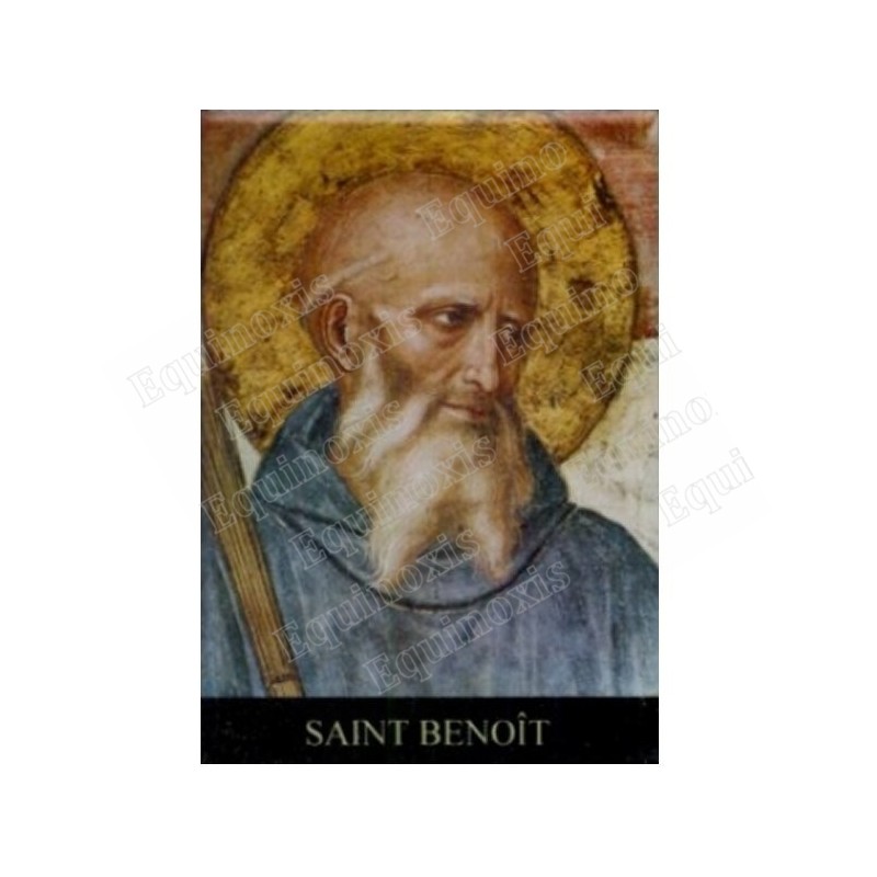 Christian magnet – Saint Benedict