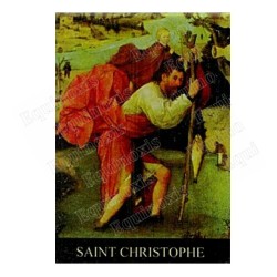 Christian magnet – Saint Christopher