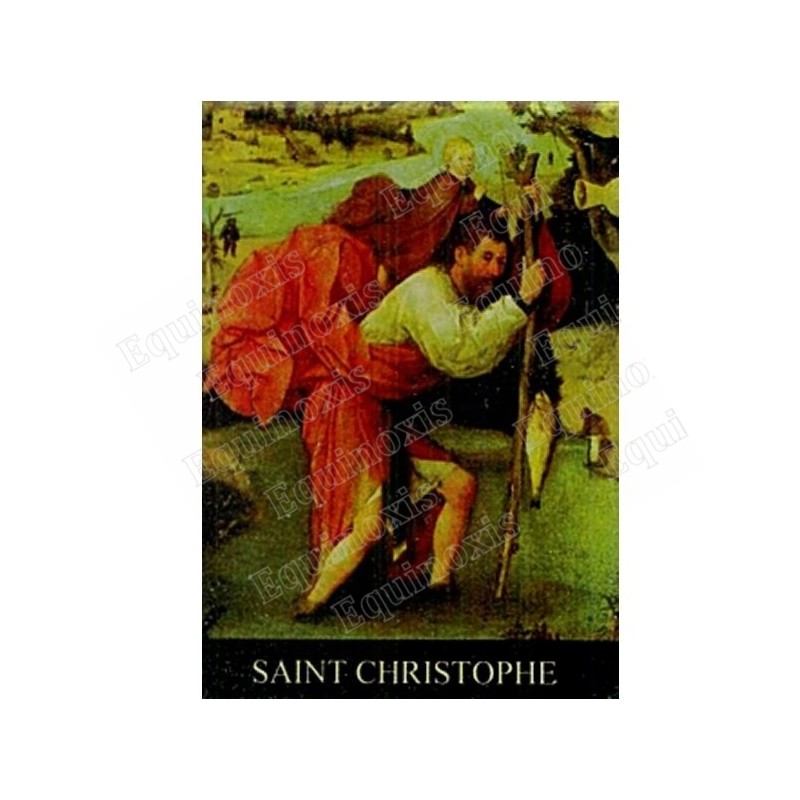 Christian magnet – Saint Christopher