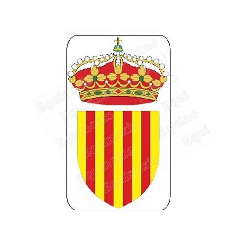 Regional magnet – Catalan coat-of-arms magnet