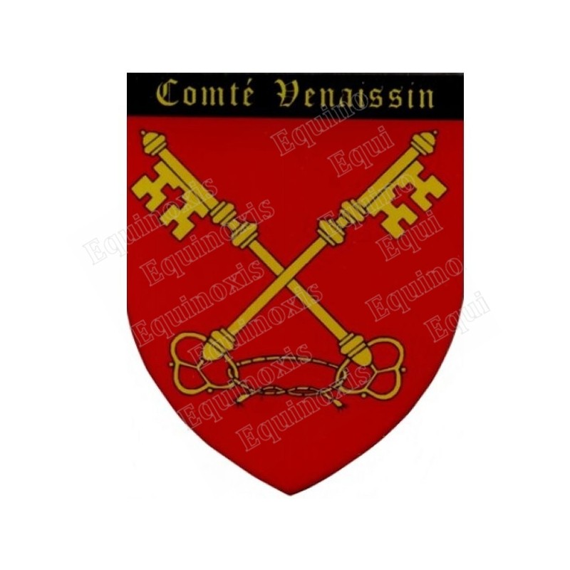 Regional magnet – Comté Venaissin coat-of-arms
