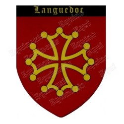 Regional magnet – Languedoc coat-of-arms magnet
