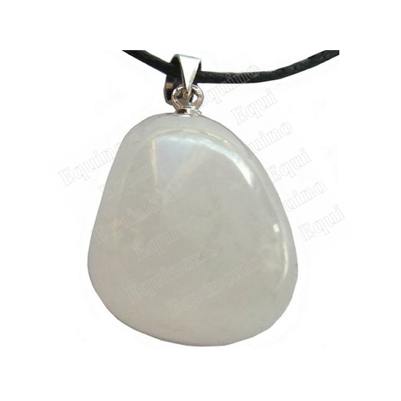 Gemstone pendant – Tumbled stone – Rock crystal