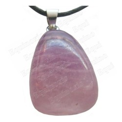 Gemstone pendant –  Tumbled stone – Fluorite