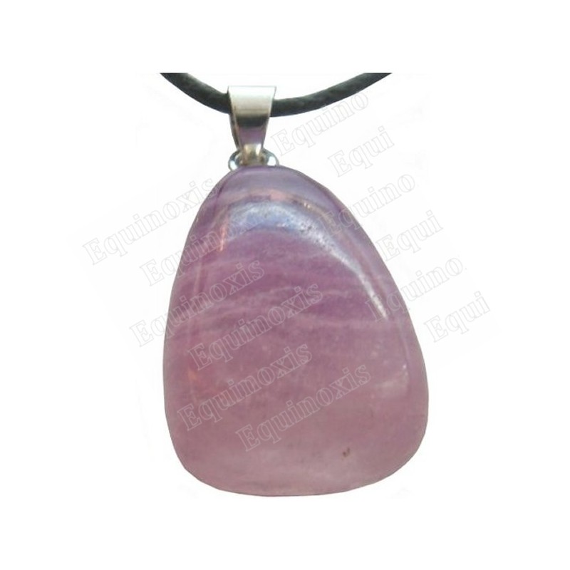 Gemstone pendant –  Tumbled stone – Fluorite