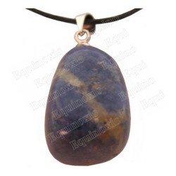 Gemstone pendant – Tumbled stone – Sodalite