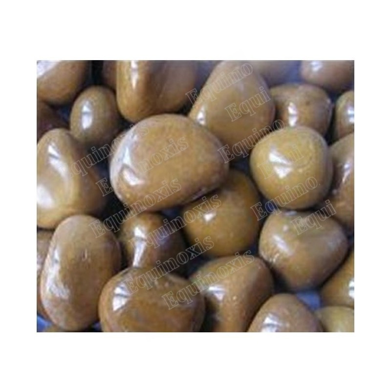 Tumbled stones – Yellow jasper – 10 pcs