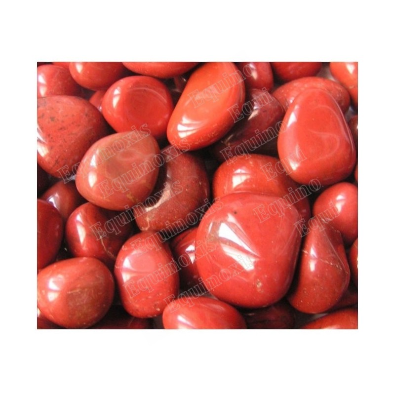Tumbled stones – Red jasper – 3 pcs